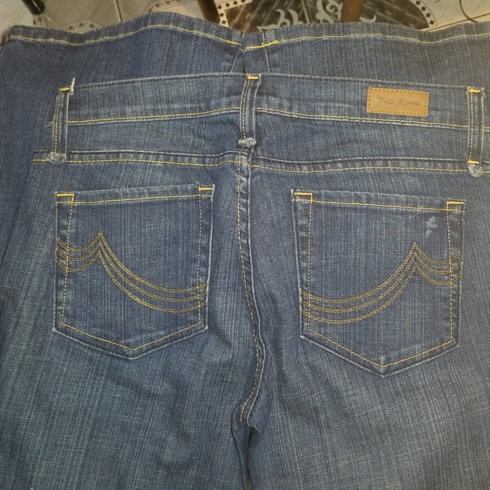 Trick Lowrise Flare Stretch Jeans 7